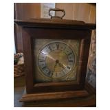 Seiko Quartz Mantel Clock with Wooden Case