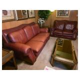 Havertys 3pc Leather Furniture Set