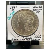 1887-O Morgan Silver Dollar VAM-5A