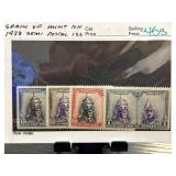 Spain 1928 Semi Postal Stamps Mint NH Set