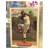 1993 All-Star Autograph Card: Catfish Hunter