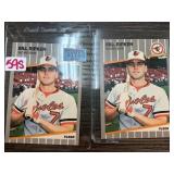 Bill Ripken Fleer Baseball Cards (2 Count) w Error
