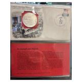 Lincolns Home Franklin Mint Sterling Silver Coi