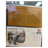 Franklin Mint Sterling Silver New Orleans Coin & C