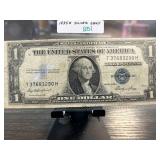 1935E Blue Seal Silver Certificate Note