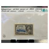 Mauritius 1935 King George V Jubilee Stamp