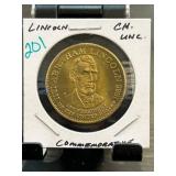 Abraham Lincoln Commemorative Coin
