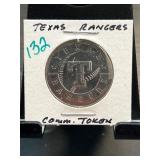 Texas Rangers Commemorative Token