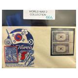 World War II Korean Commemorative Stamps