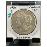 1921-S Morgan Silver Dollar Coin