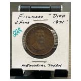 Millard Fillmore Memorial Token