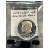 1976-S Silver Gem Cameo Proof Half Dollar