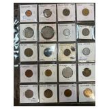 World Coins in Protective Holders