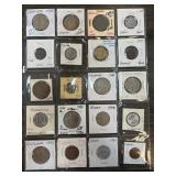 World Coins with Various Countries