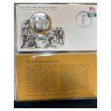 Franklin Mint Sterling Silver Tombstone Coin