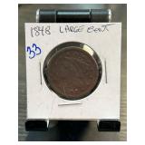 1848 United States Large Cent