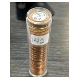 Roll of 1963 BU Lincoln Pennies