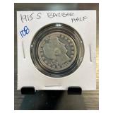 1915-S Barber Half Dollar Coin