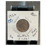 1926 Buffalo Nickel in AU Condition