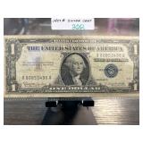 1957B U.S. Silver Certificate $1 Bill