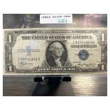 1935A $1 Silver Certificate Note