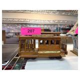 Wooden San Francisco Musical Cable Car
