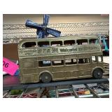 Britain Welcome Souvenir Bus Figure