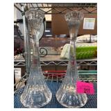 Glass Taper Candle Holders