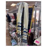 Two Religious Wall Hangings with Hebrew Text