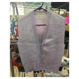Bobbie Brooks 100% Wool Lavender Vest