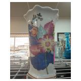 Decorative Floral Porcelain Vase