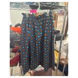 Yves Saint Laurent Rive Gauche Floral Skirt