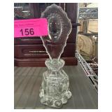 Clear Glass Perfume Bottle with Stopper