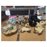 Ceramic Cat Figurines