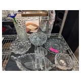 Clear Pressed Glass Tableware