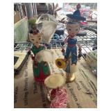 Hand-Painted Wooden Figurines with Accessories