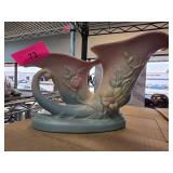 Hull Art Pottery Double Cornucopia Vase