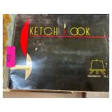 Sketchbook with ï¿½Angelï¿½s Haven Boysï¿½ Listï¿½