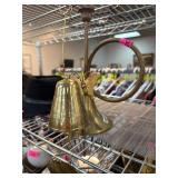 Brass Horn And Decorative Bell Set