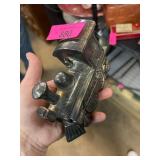 Metal Toy Train-Shaped Bank With Coin Slot