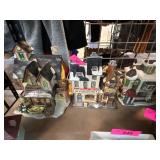 Ceramic Holiday Village Houses