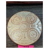 Frankoma Seals of Five Tribes Trivet