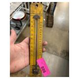 Chon Nam Wooden Wall-Mount Thermometer