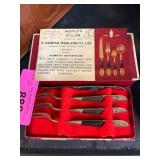 S. Samran Thailand Co. Bronze Flatware Set
