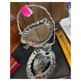 Three-Tier Silver-Colored Serving Tray