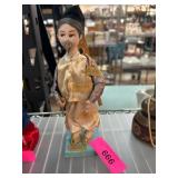 Handcrafted Korean Figure w Regional Attire 1950s