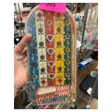 Vintage Pinball-Type Game: Scores N Stripes