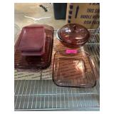 Pyrex Glass Cookware and Storage Pieces