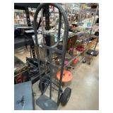Heavy-Duty Steel Hand Truck with Pneumatic Wheels