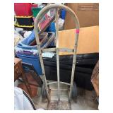 Metal Hand Truck with Rubber Wheels